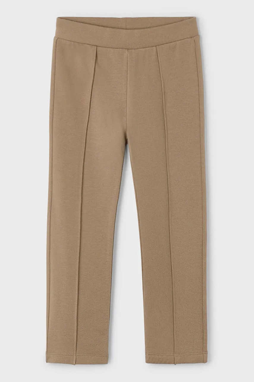 Детские леггинсы Mayoral цвет коричневый 4714 Детские леггинсы Mayoral цвет коричневый 4714