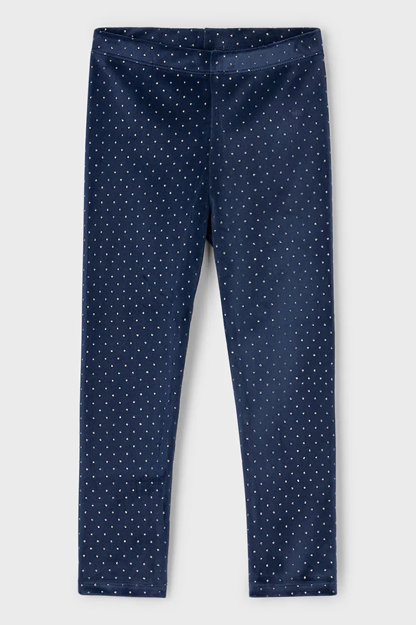 Mayoral leggins copii culoarea bleumarin, cu imprimeu, 4715