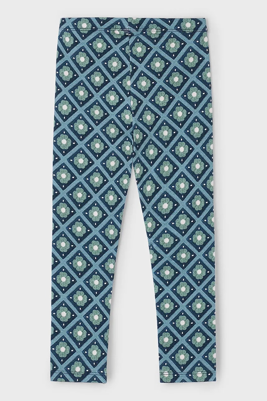 Детские леггинсы Mayoral цвет зелёный 4716 Детские леггинсы Mayoral цвет зелёный 4716