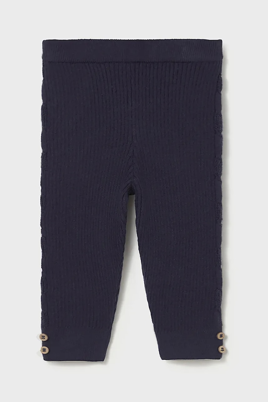 Mayoral leggins bebe culoarea bleumarin, uni, 10015