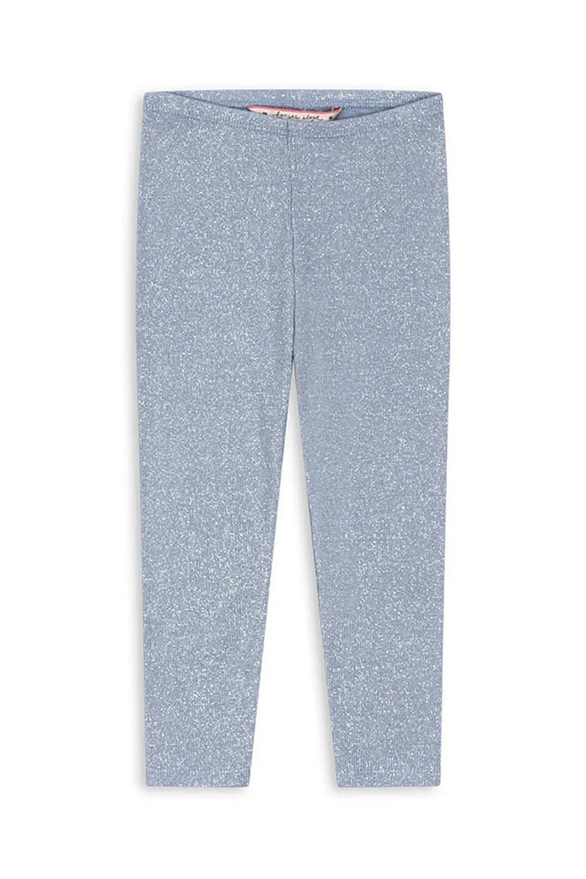 Levně Dětské legíny Konges Sløjd ROLI PANTS fialová barva, KS103969