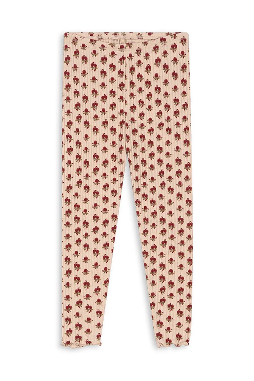 Детские леггинсы Konges Sløjd NIA PANTS GOTS цвет оранжевый узор KS103944 Детские леггинсы Konges Sløjd NIA PANTS GOTS цвет оранжевый узор KS103944