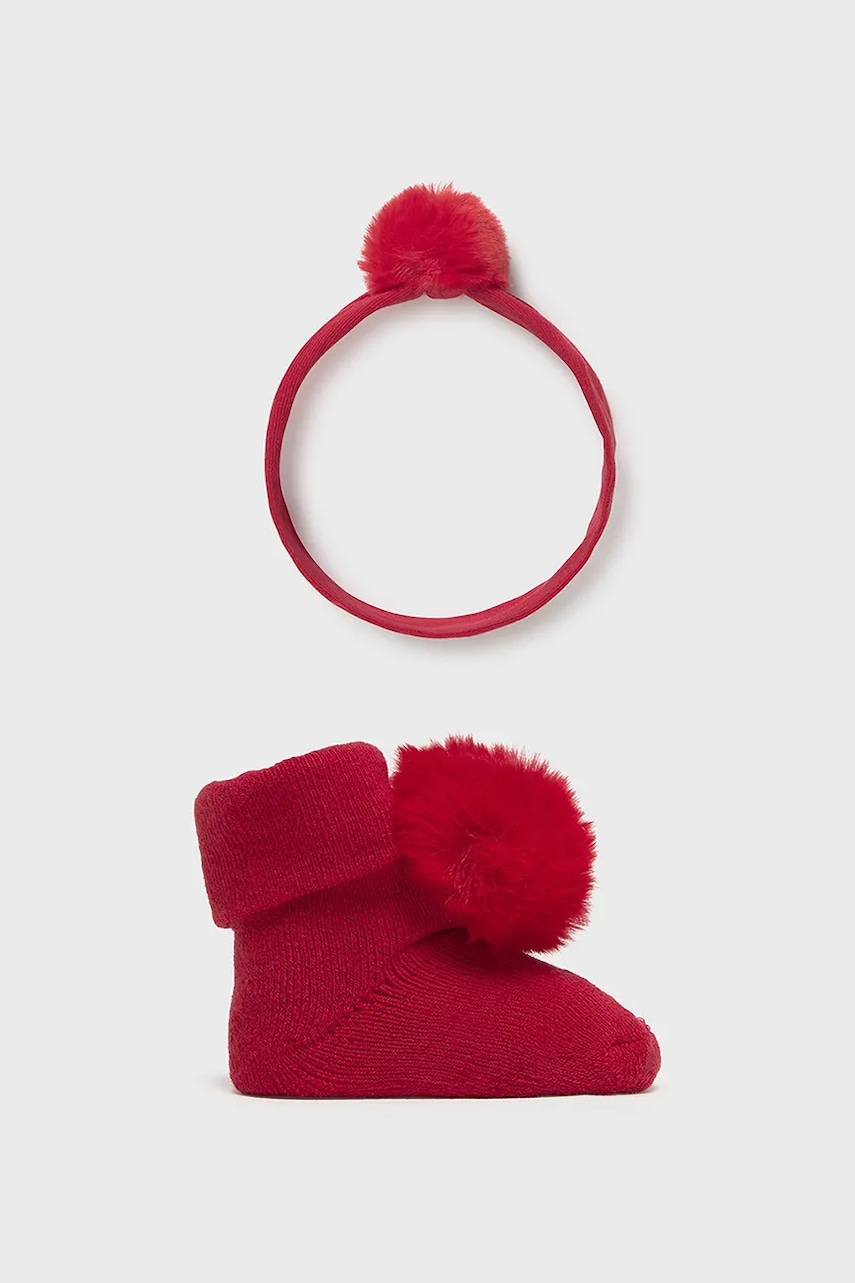 Mayoral Newborn șosete bebe culoarea roz, 9922