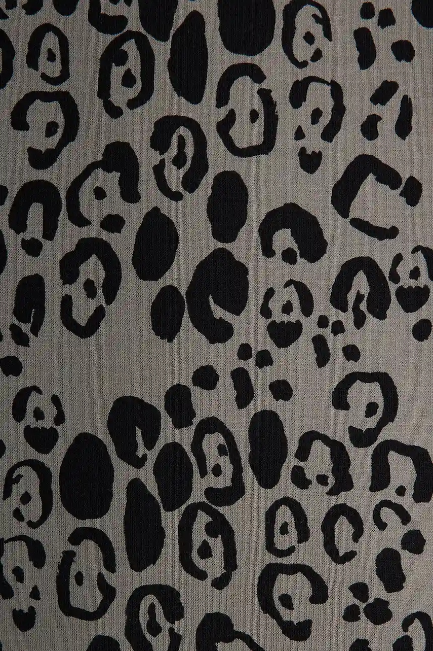 Košeľa s prímesou vlny Mini Rodini Leopard