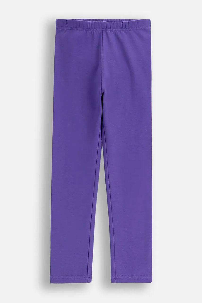 Coccodrillo leggins copii culoarea violet, uni, EVERYDAY GIRL A