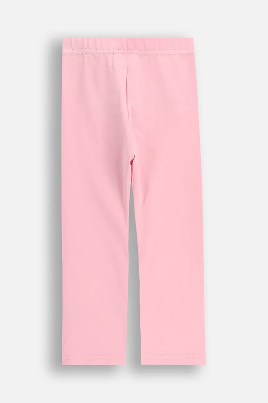 Леггинсы для младенцев Coccodrillo цвет розовый однотонная HAPPY PUPPY GIRL NEWBORN