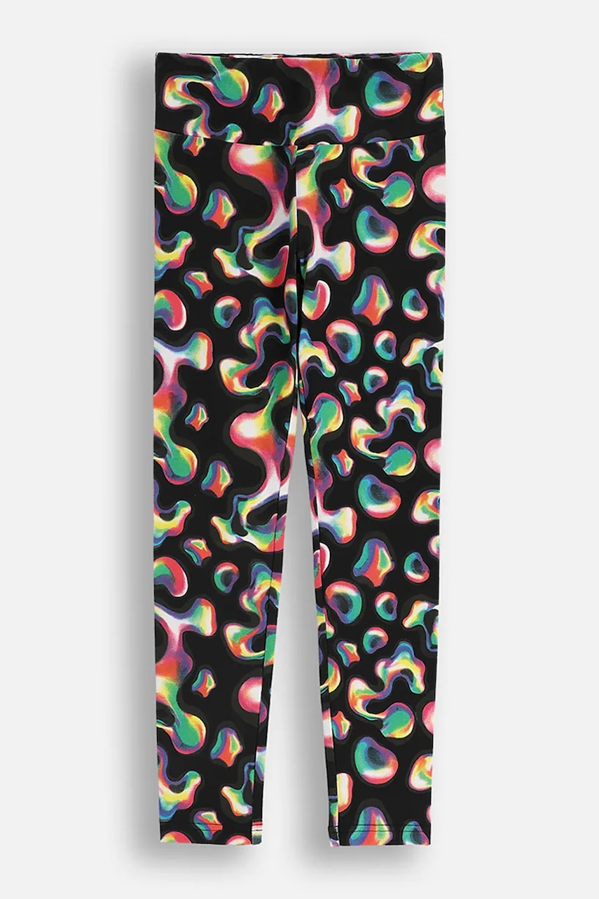 Coccodrillo colanți de bumbac pentru copii cu imprimeu, RAVE GIRL JUNIOR