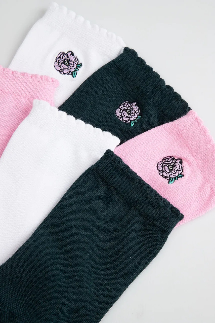 Детские носки Coccodrillo 3 шт SOCKS GIRL