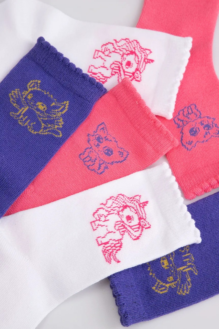 Детские носки Coccodrillo 3 шт SOCKS GIRL