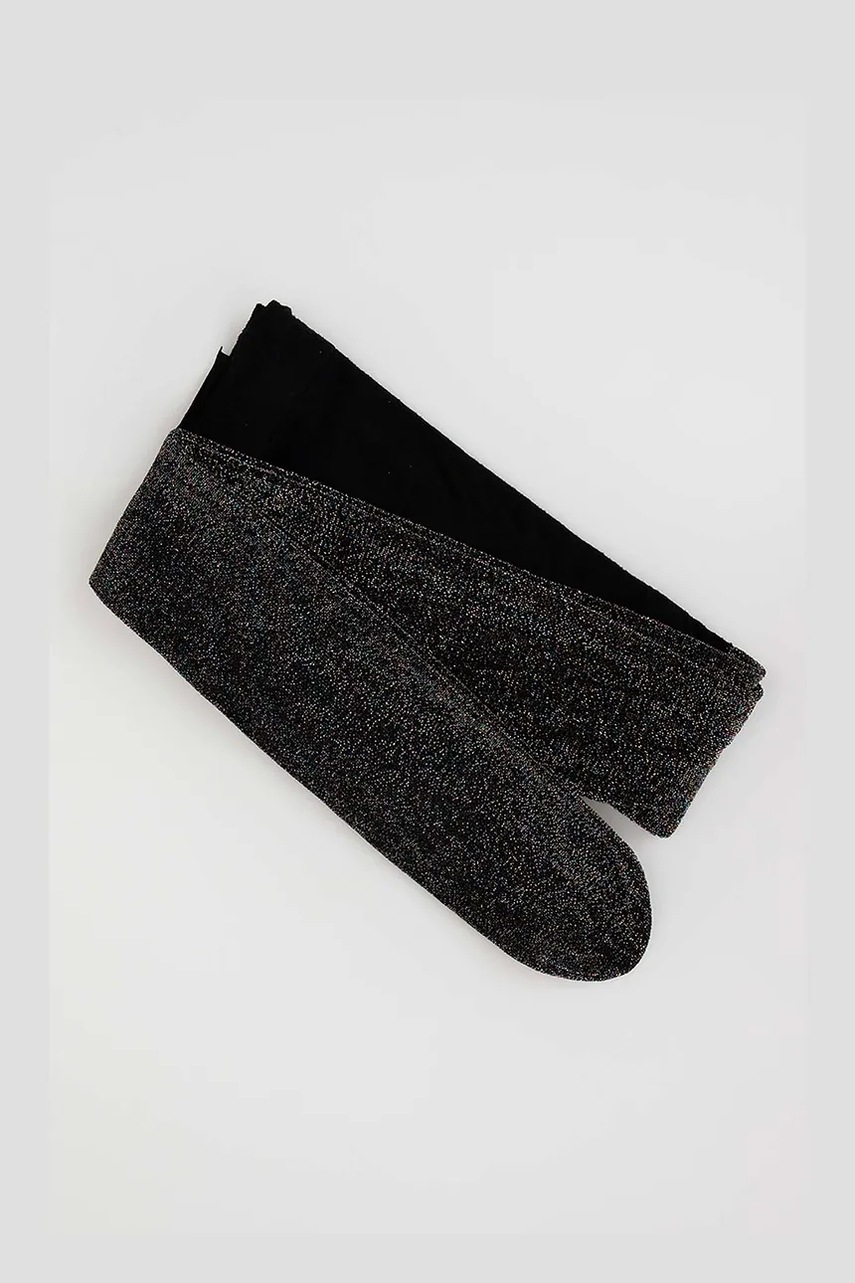 Dětské punčocháče Coccodrillo černá barva, TIGHT MICROFIBRE COLORFUL