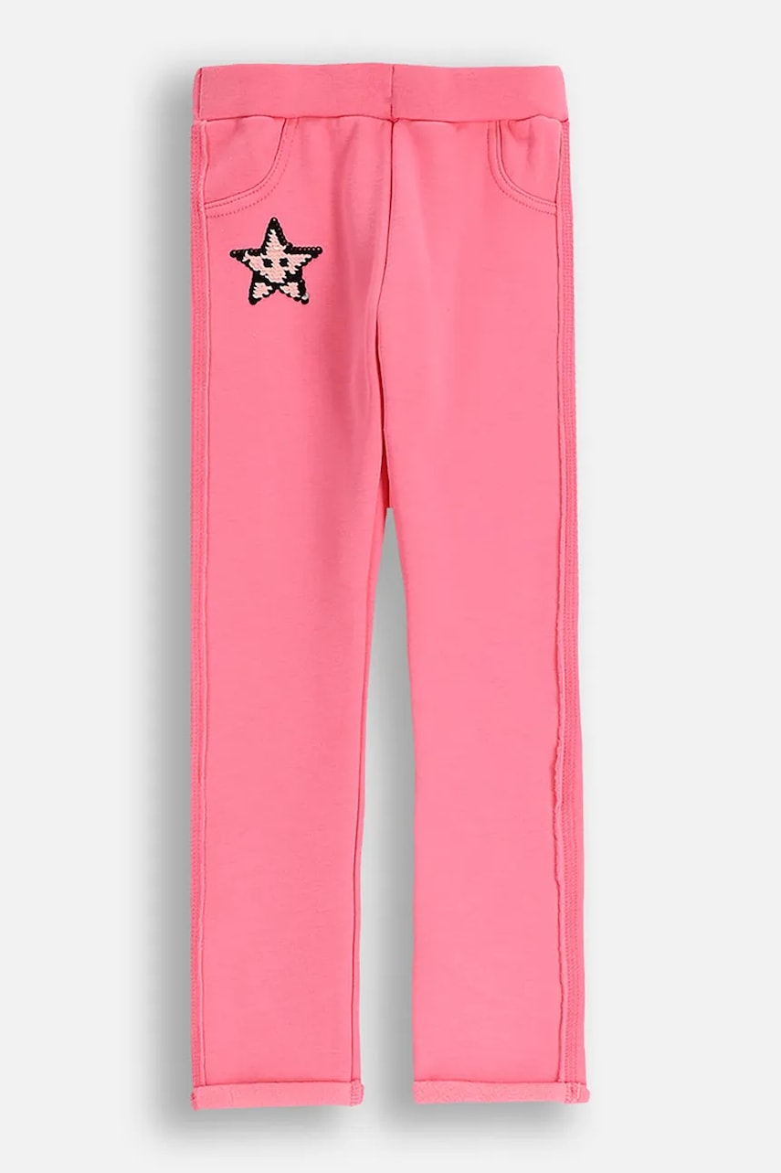 Coccodrillo leggins copii culoarea roz, cu imprimeu, CRAFT PUNK GIRL KIDS
