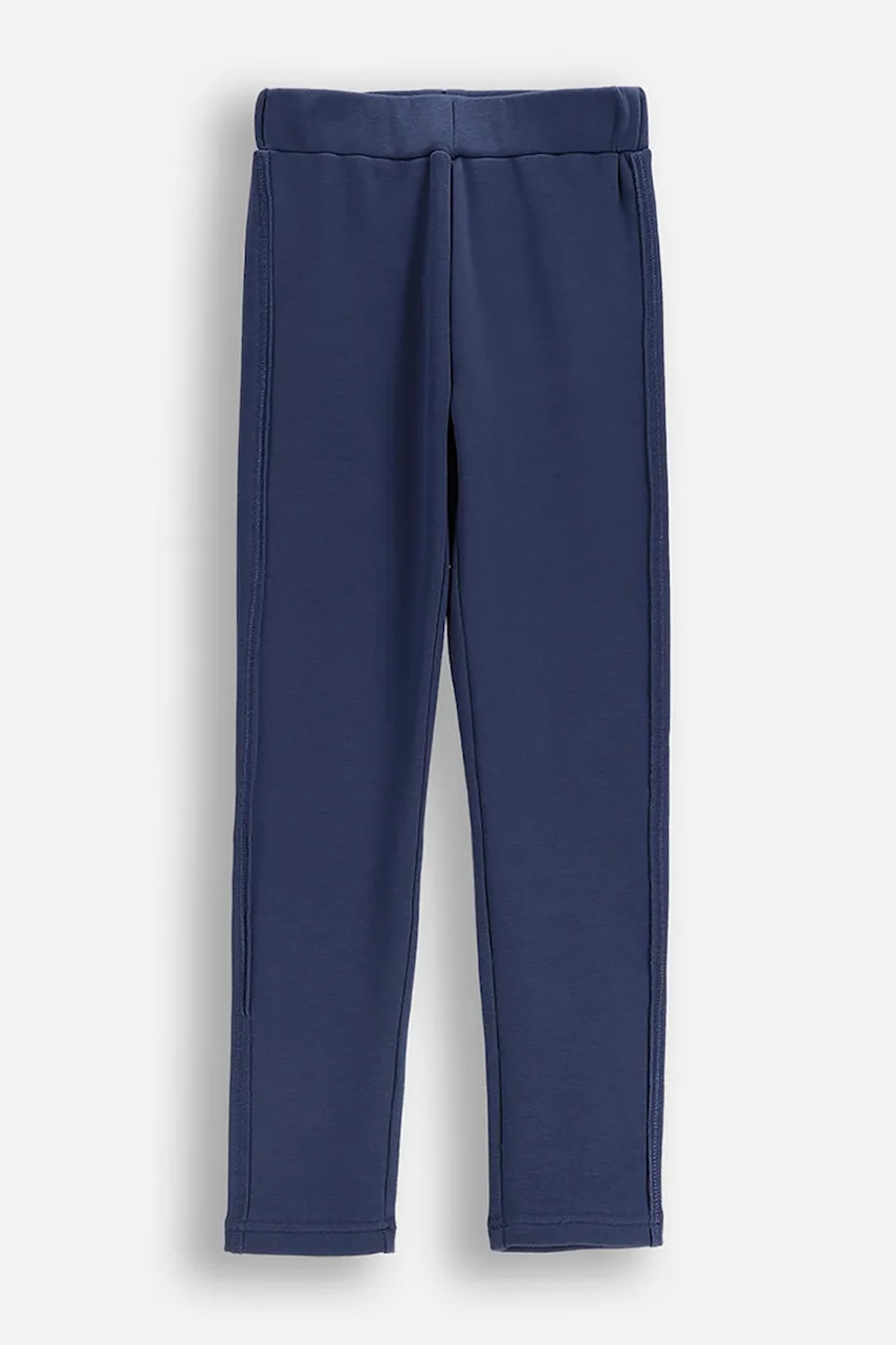 Coccodrillo leggins copii culoarea turcoaz, uni, FABOLOUS GIRL JUNIOR