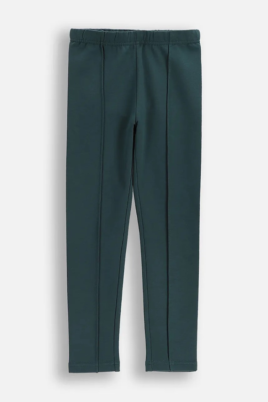 Coccodrillo leggins copii culoarea verde, uni, FROSTING PUDDLE GIRL KIDS
