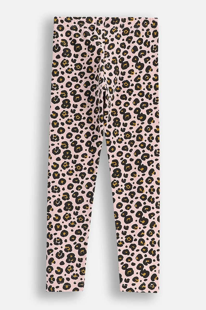 Детские леггинсы Coccodrillo цвет розовый узор LICENCE GIRL