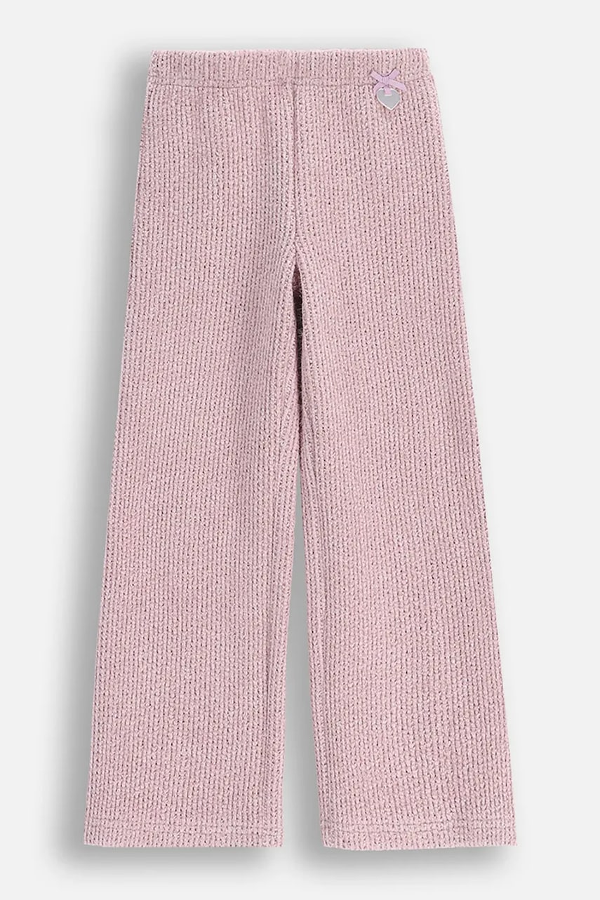 Детские брюки Coccodrillo цвет фиолетовый однотонные WINTER COSY GRIL KIDS Детские брюки Coccodrillo цвет фиолетовый однотонные WINTER COSY GRIL KIDS