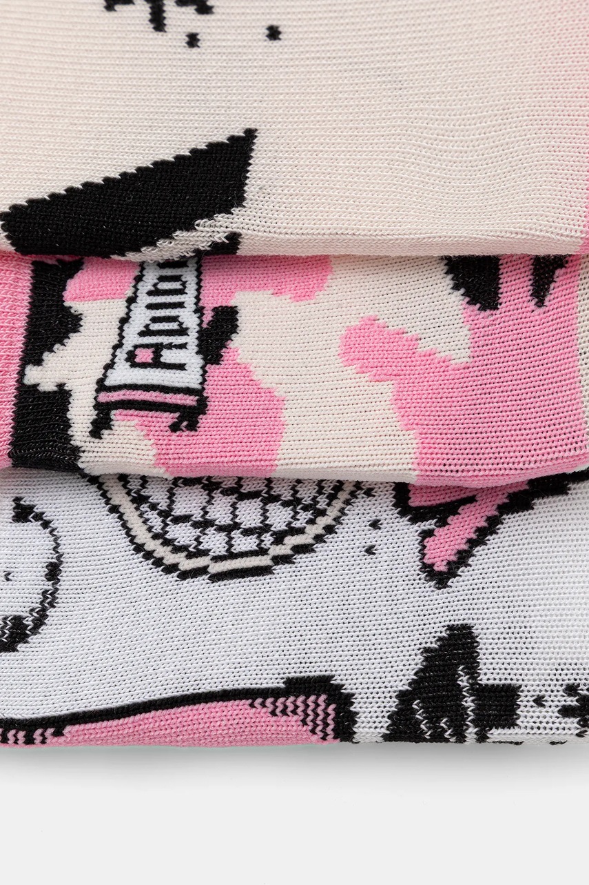 Детские носки adidas Performance 3 шт цвет розовый JX1424