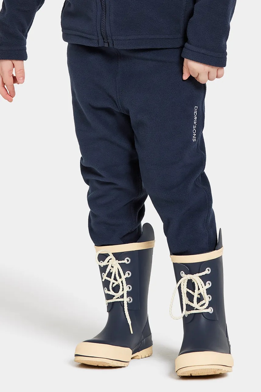 Levně Kalhoty Didriksons MONTE KIDS PANTS 9 tmavomodrá barva, 505027