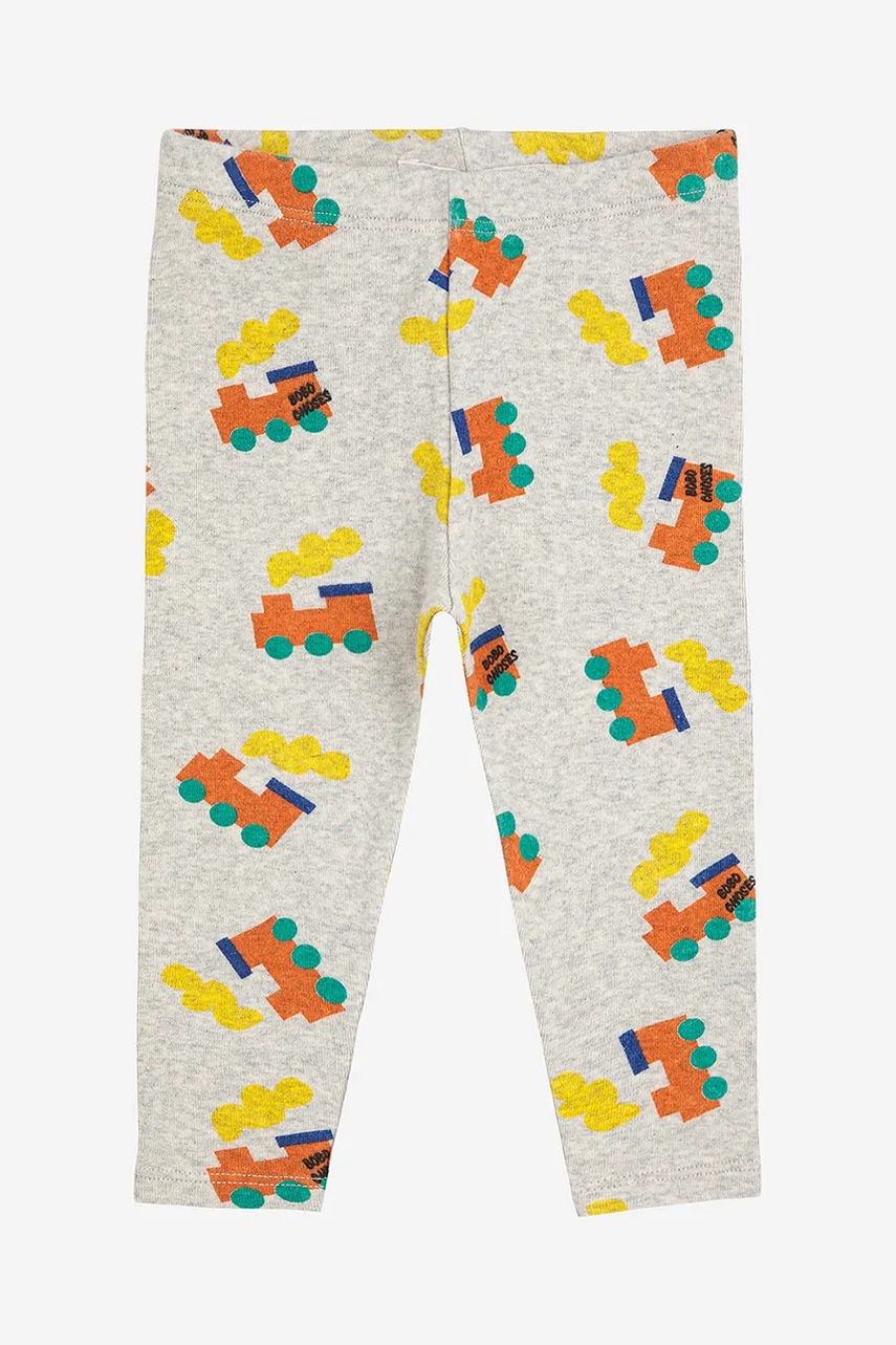 Леггинсы для младенцев Bobo Choses цвет серый узор 225AB067