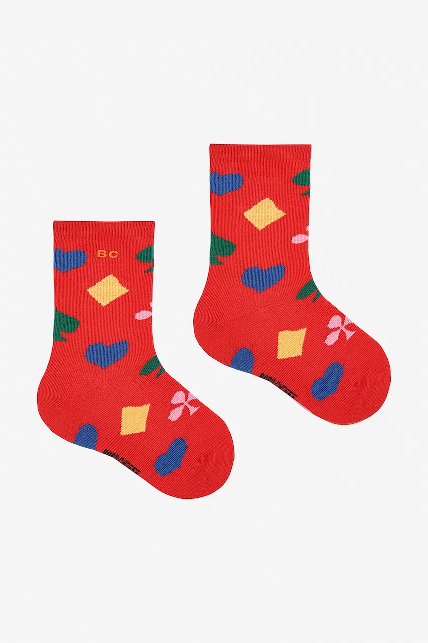 Bobo Choses șosete copii Joker culoarea roșu, 225AH038