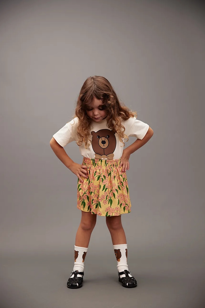 Детские носки Mini Rodini Bear 3 шт цвет зелёный 25760116 Детские носки Mini Rodini Bear 3 шт цвет зелёный 25760116