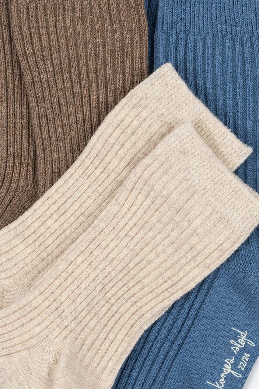 Детские носки Konges Sløjd 3 PACK RIB SOCKS 3 шт KS103656 Детские носки Konges Sløjd 3 PACK RIB SOCKS 3 шт KS103656