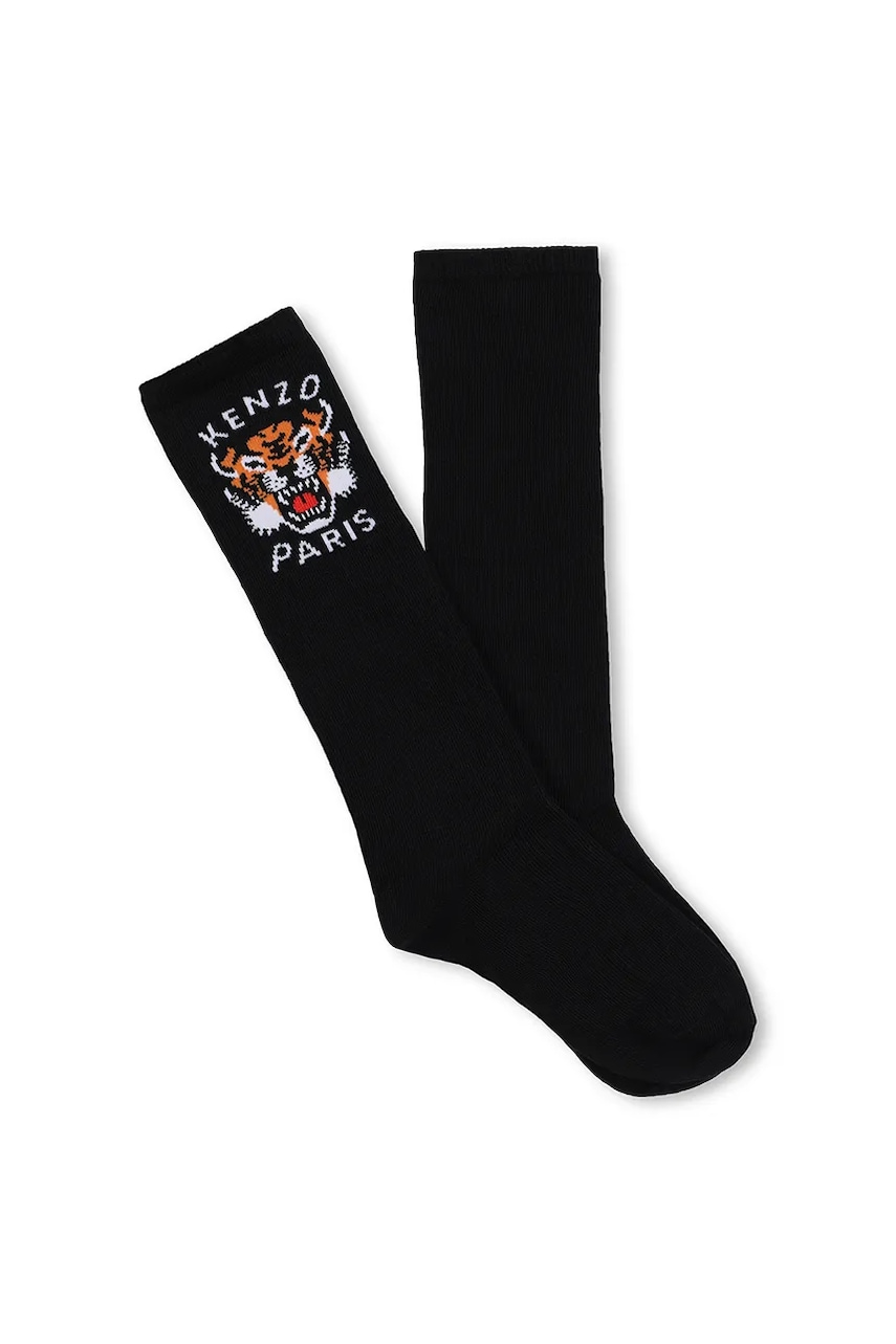 Kenzo Kids șosete copii culoarea negru, K61217