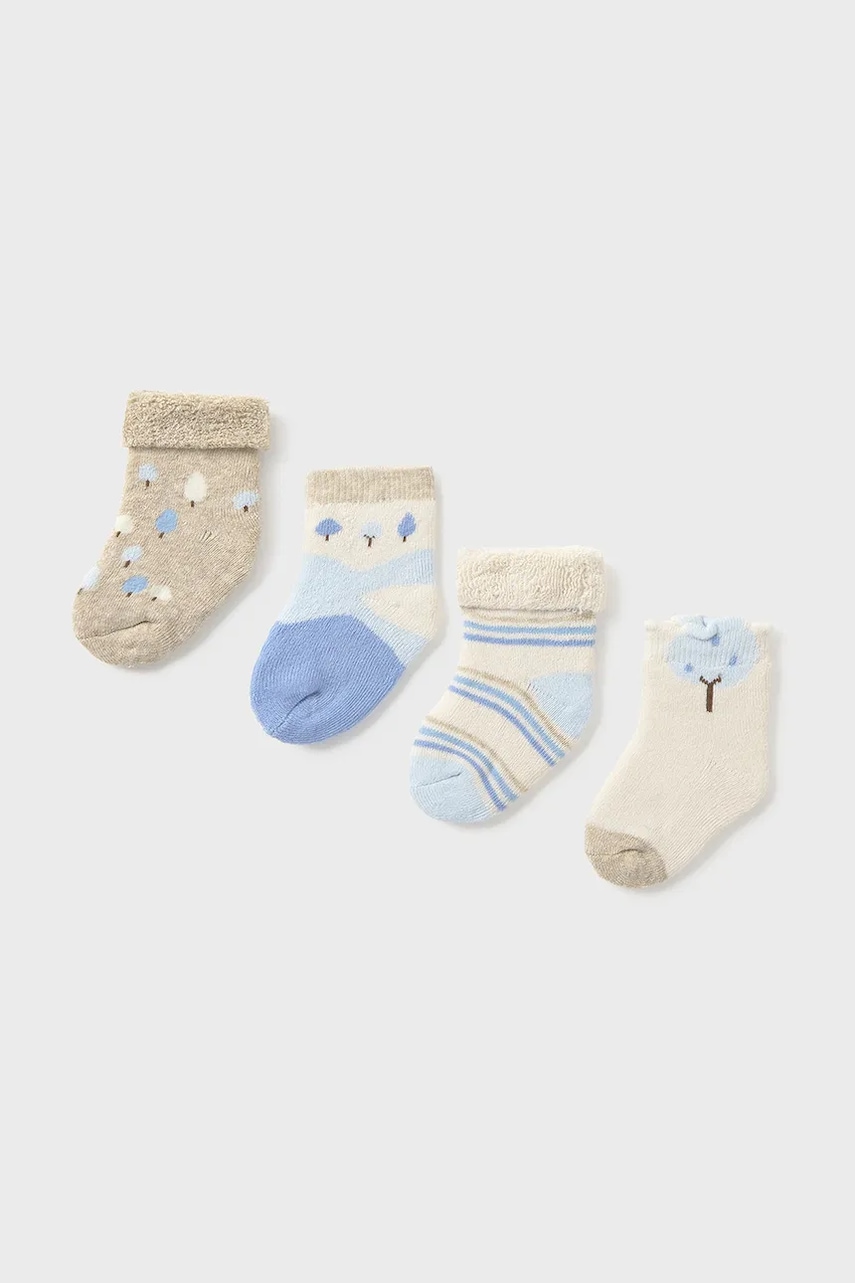 Mayoral Newborn șosete copii 4-pack 9917
