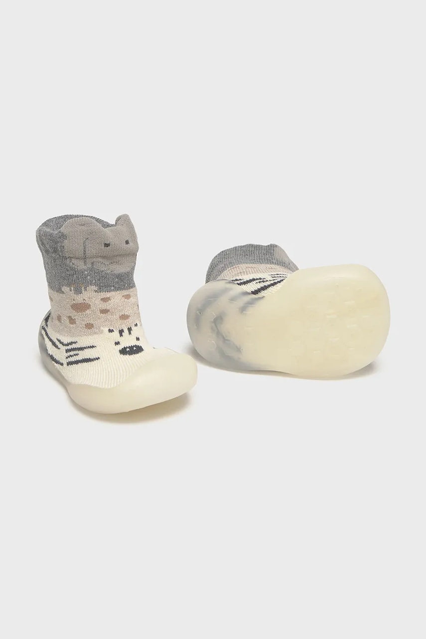 Mayoral Newborn șosete bebe culoarea bej, 9944