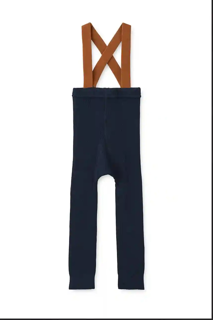 Liewood ciorapi fete Cuno Tights culoarea bleumarin, LW20070