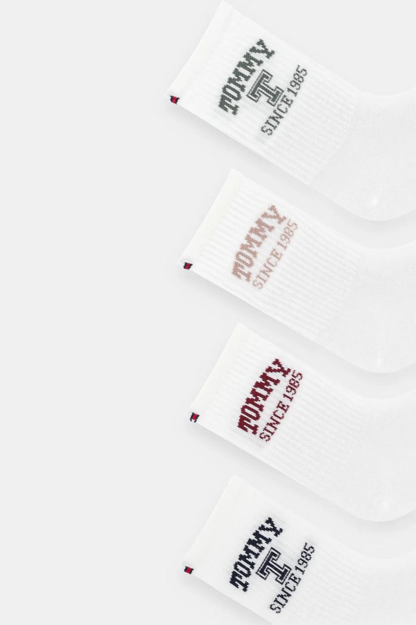 Детские носки Tommy Hilfiger 4 шт цвет белый 701238176