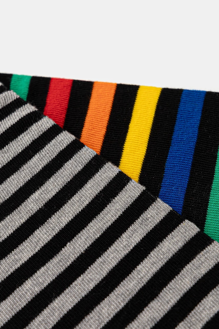 Детские носки United Colors of Benetton 2 шт цвет чёрный 6AO30704B Детские носки United Colors of Benetton 2 шт цвет чёрный 6AO30704B