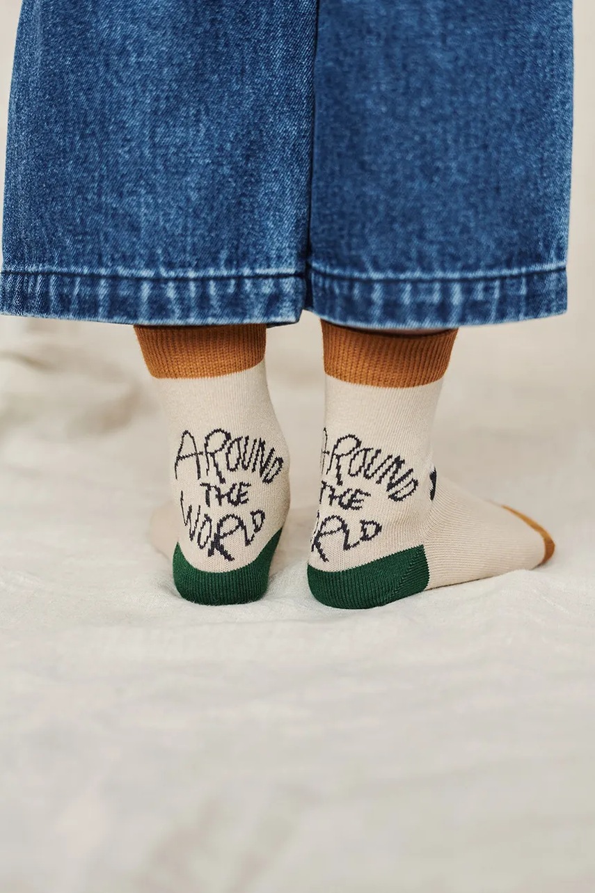 Носки Liewood Silas Socks 3-Pack 3 шт цвет бежевый LW20742