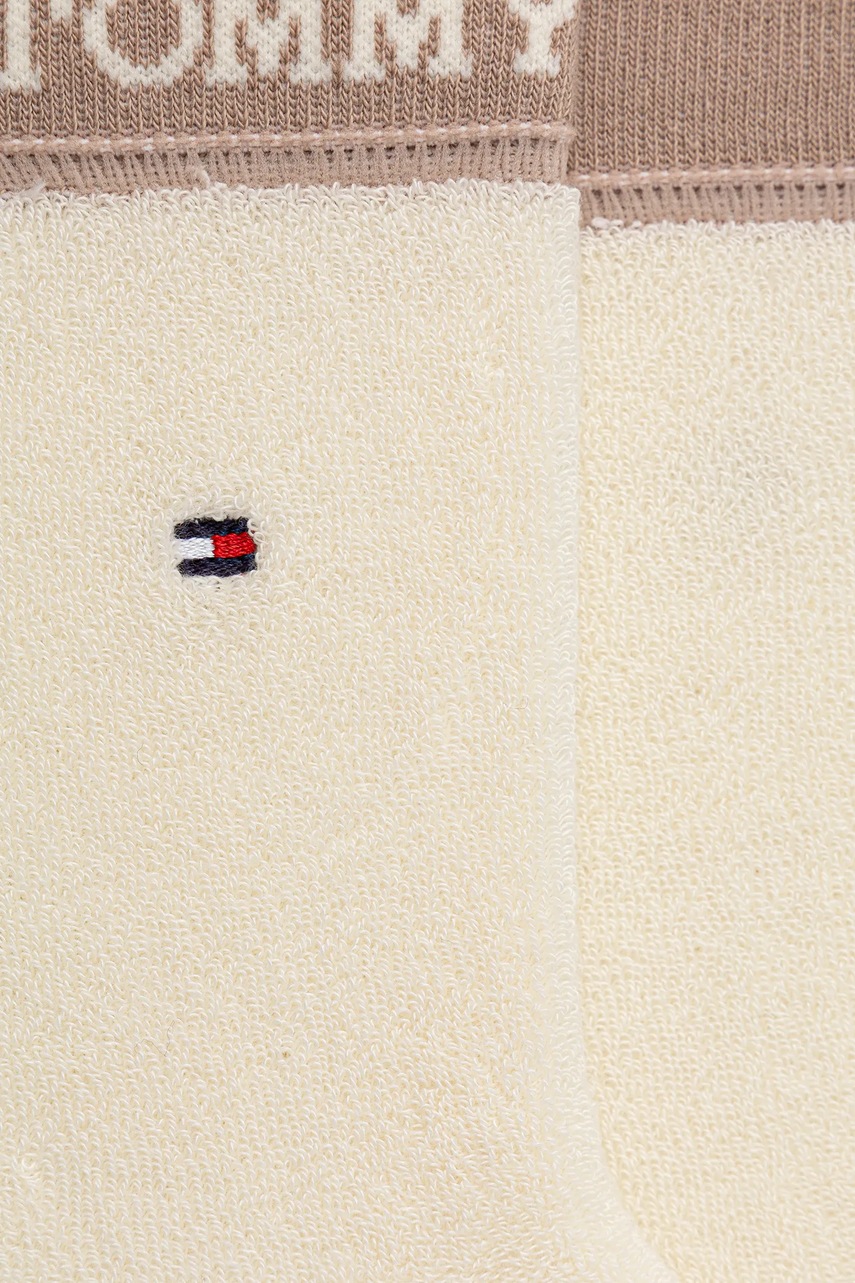 Детские носки Tommy Hilfiger цвет бежевый 701236328