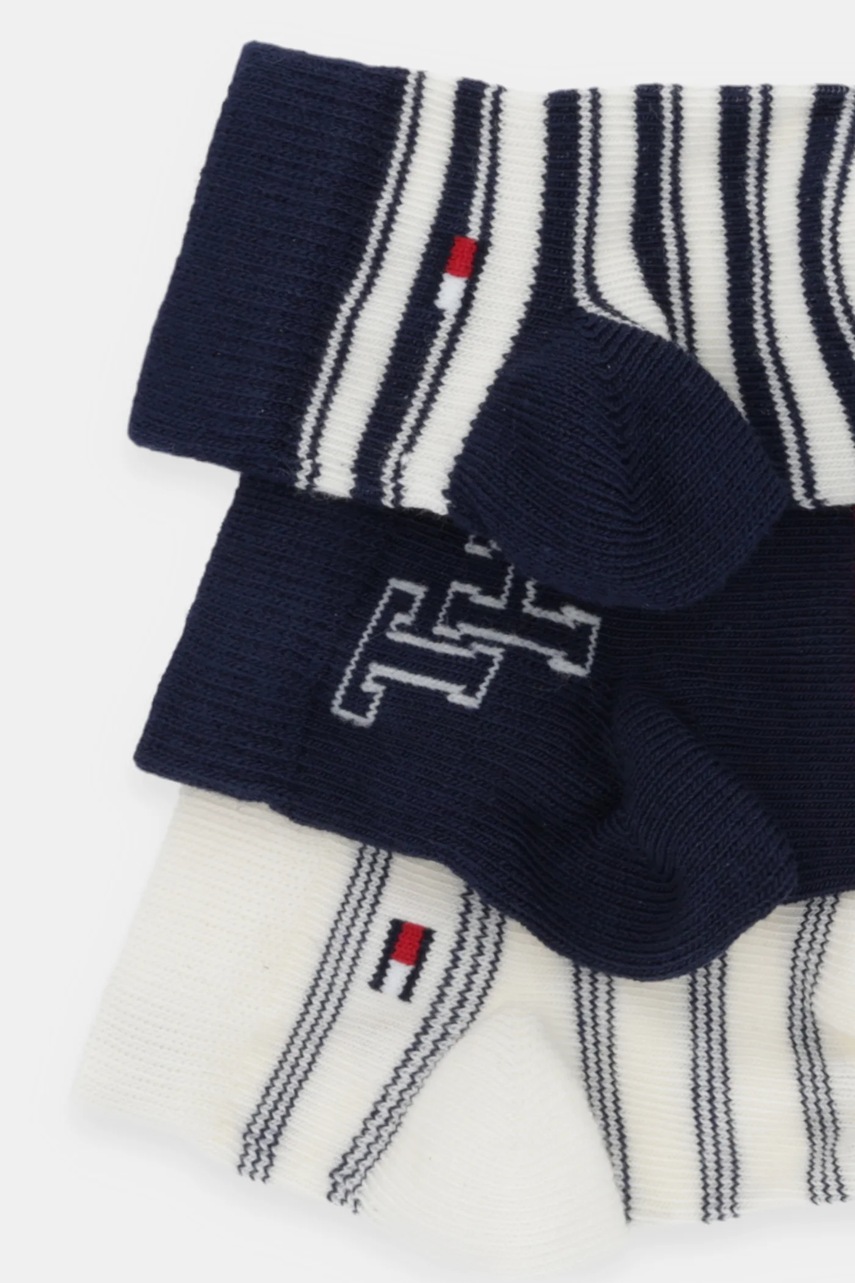 Детские носки Tommy Hilfiger 3 шт цвет синий 701236342