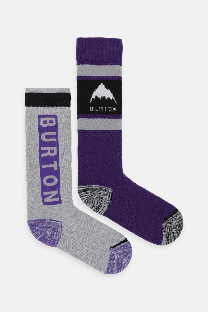 Burton șosete 2-pack culoarea violet, 151711