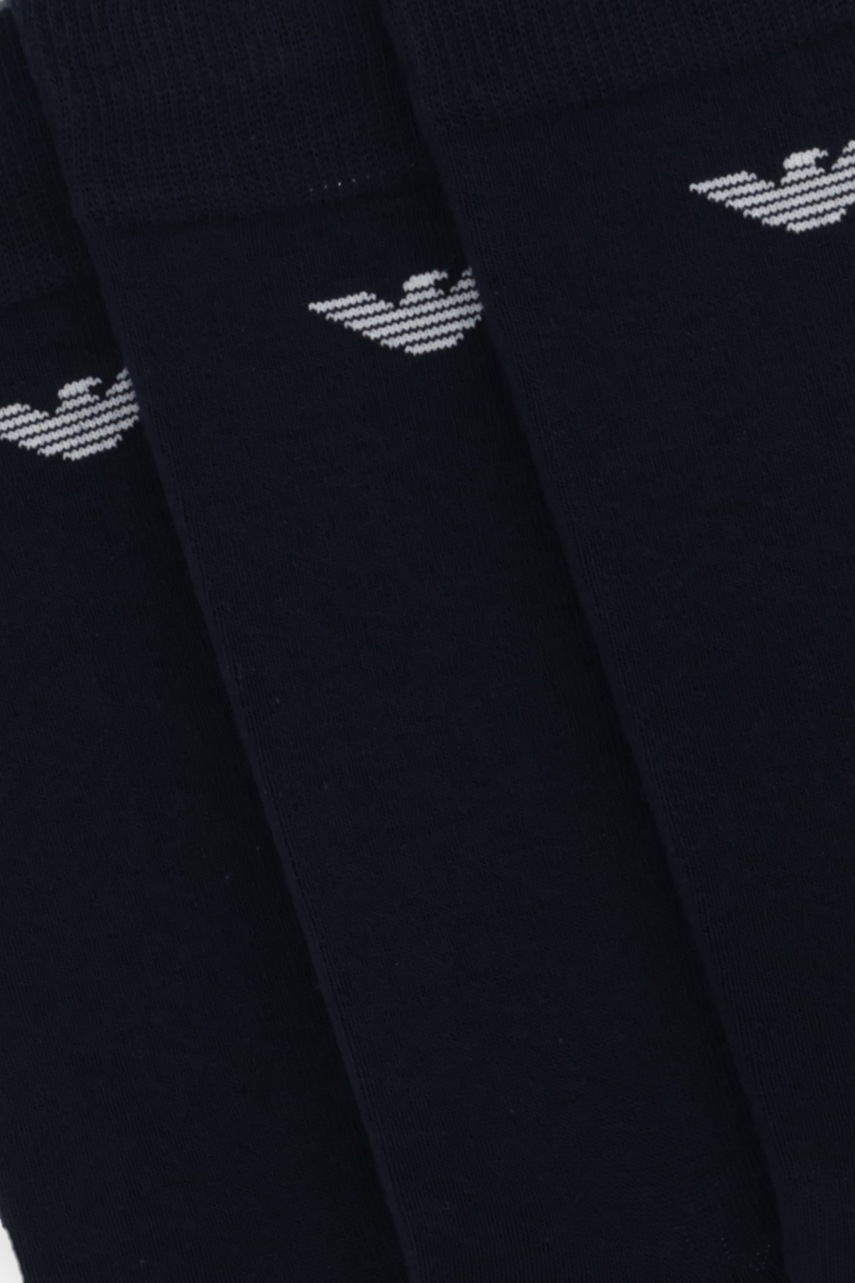 Носки Emporio Armani Underwear 3 шт цвет синий EM000554 AF14446