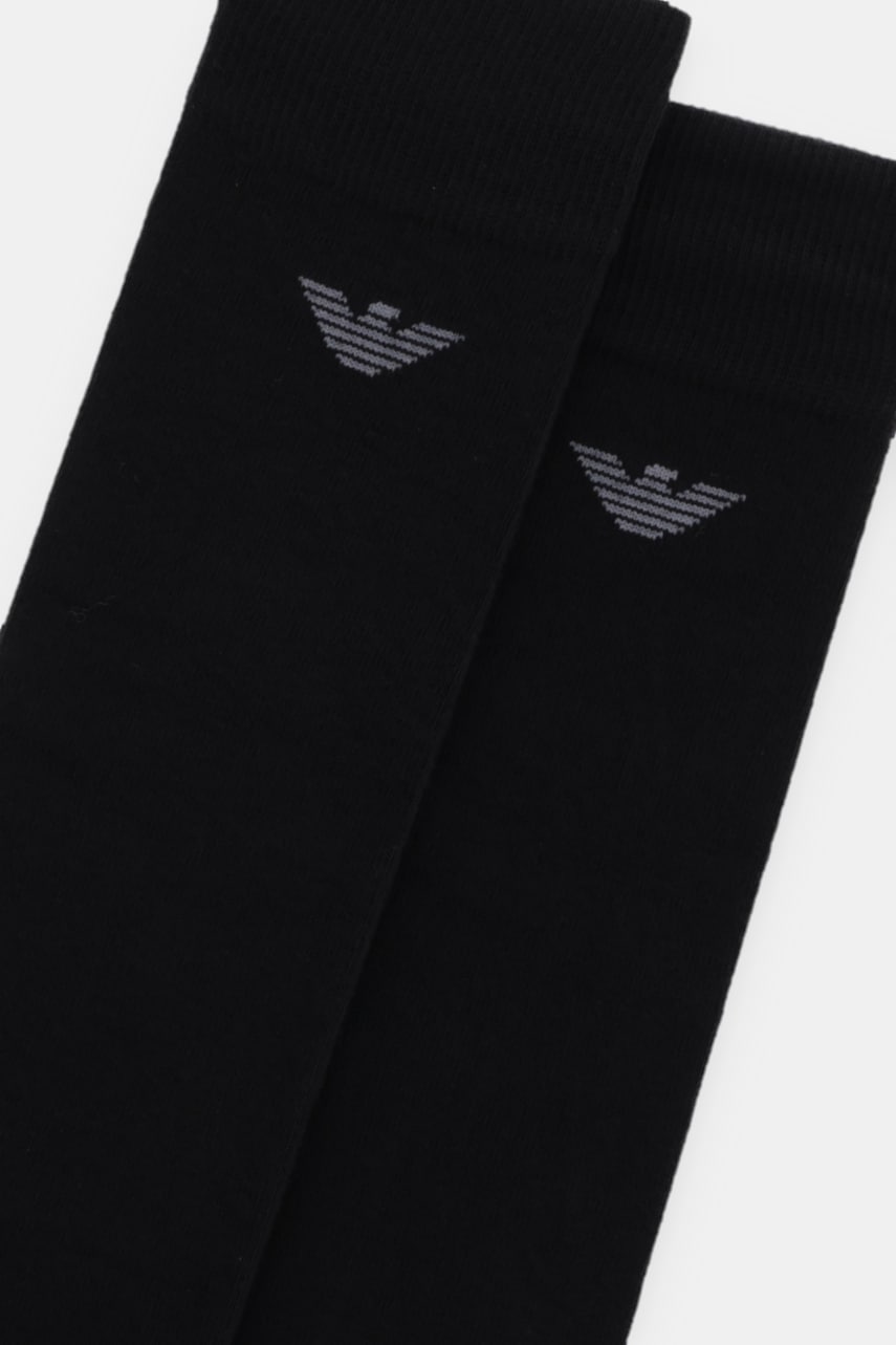 Носки Emporio Armani Underwear 3 шт цвет чёрный EM000556 AF14446 Носки Emporio Armani Underwear 3 шт цвет чёрный EM000556 AF14446