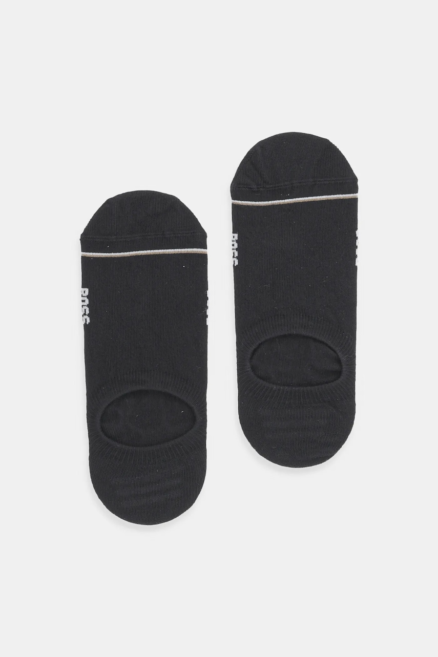BOSS șosete 2-pack culoarea negru, 50522704