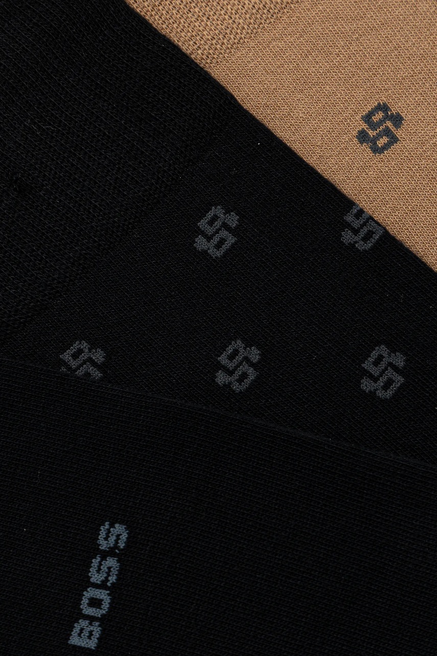 Носки BOSS 3 шт цвет чёрный 50543650