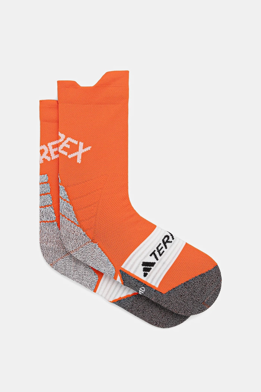adidas TERREX șosete culoarea portocaliu, JW0888