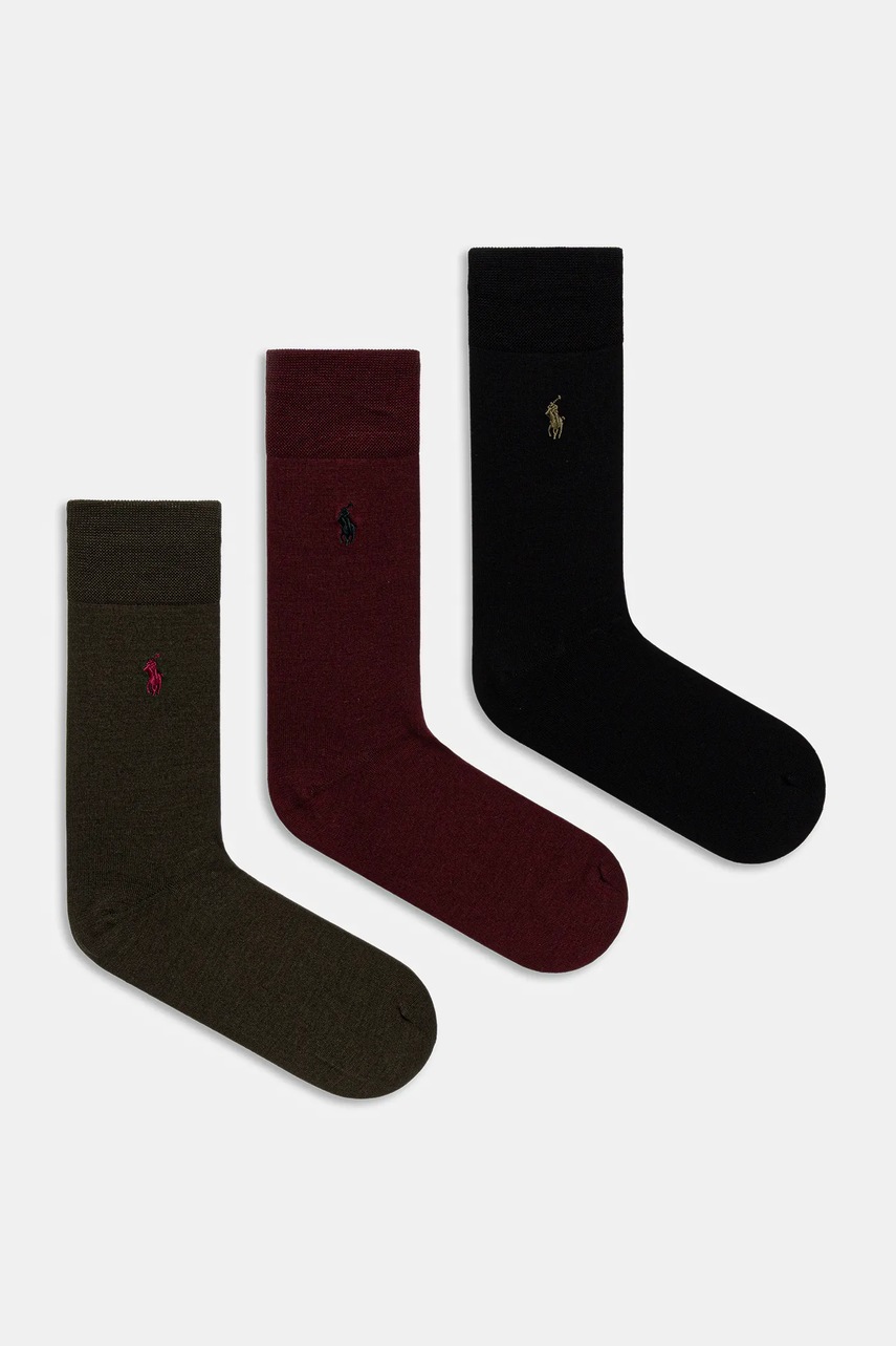 

Чорапи Polo Ralph Lauren (3 чифта) 449958868, Черен