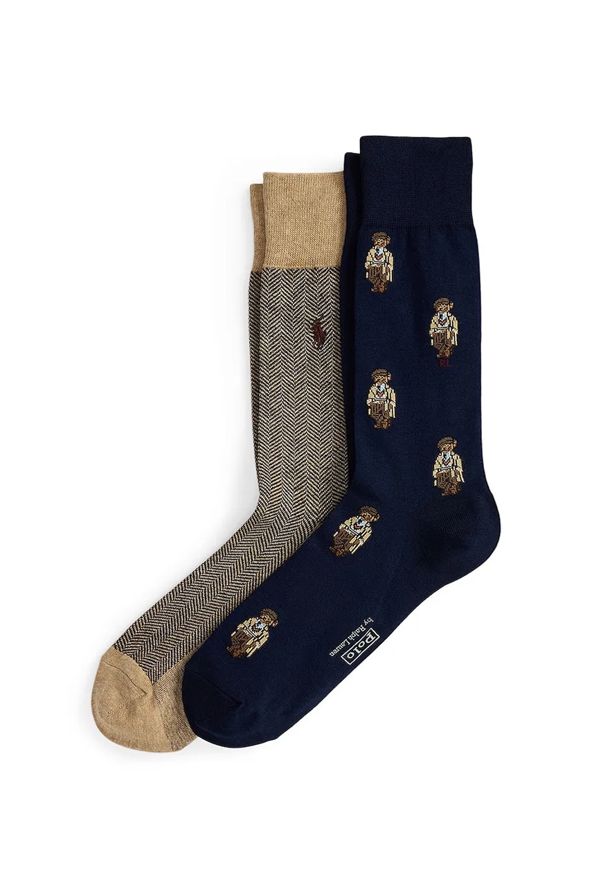 Levně Ponožky Polo Ralph Lauren 2-pack více barev, 449P04694