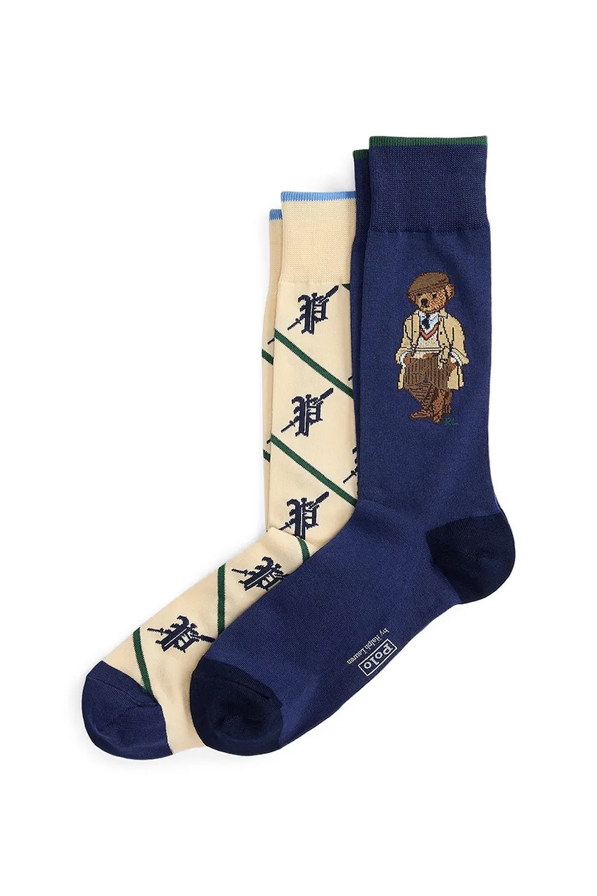 Levně Ponožky Polo Ralph Lauren 2-pack více barev, 449P04701