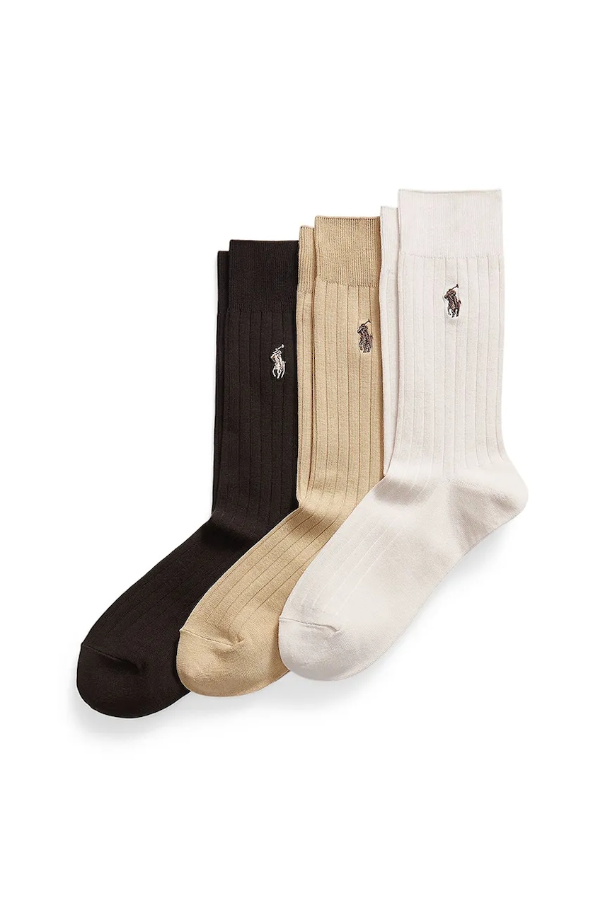 Levně Ponožky Polo Ralph Lauren 3-pack více barev, 449P05400