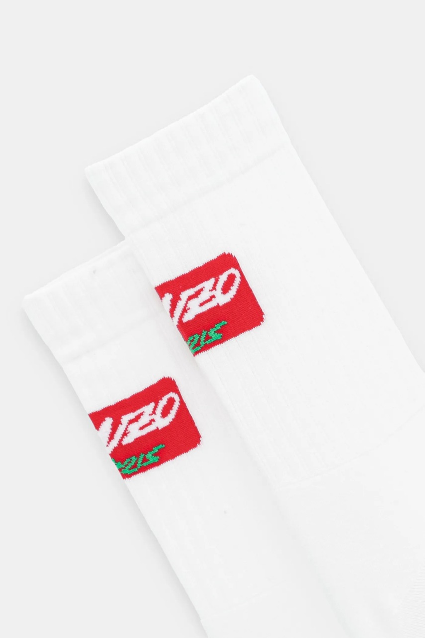 Κάλτσες Kenzo Kenzo x Futura χρώμα: μπεζ, FF68SU195KSB φωτογραφία