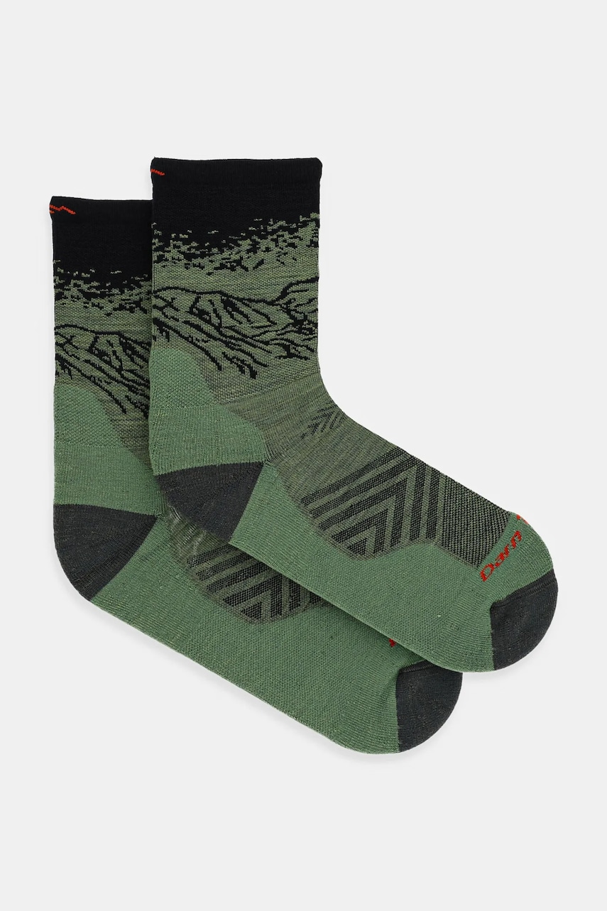 Darn Tough șosete culoarea verde, 1066