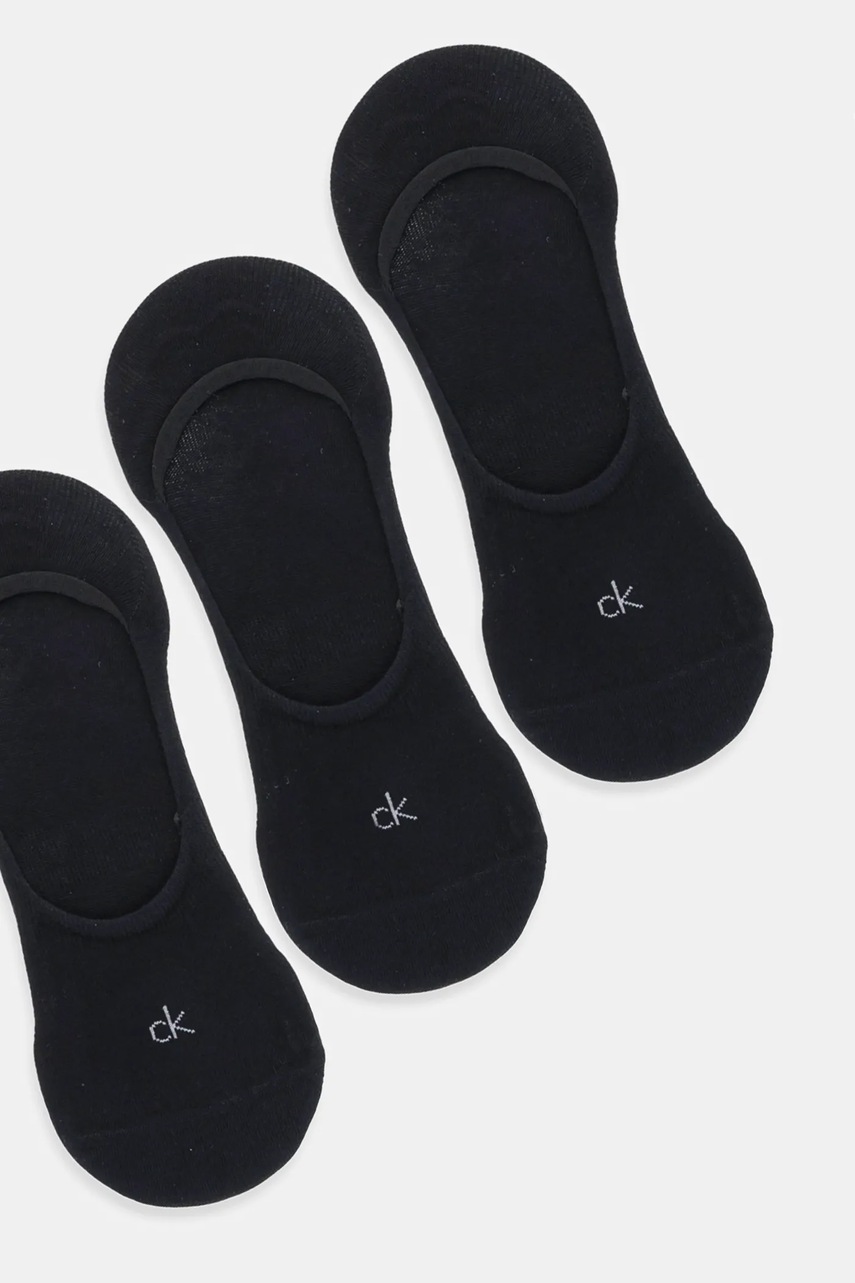 Носки Calvin Klein 3 шт цвет чёрный 701234367