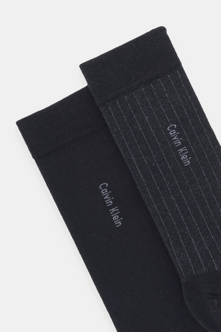 Носки Calvin Klein 2 шт цвет чёрный 701235970