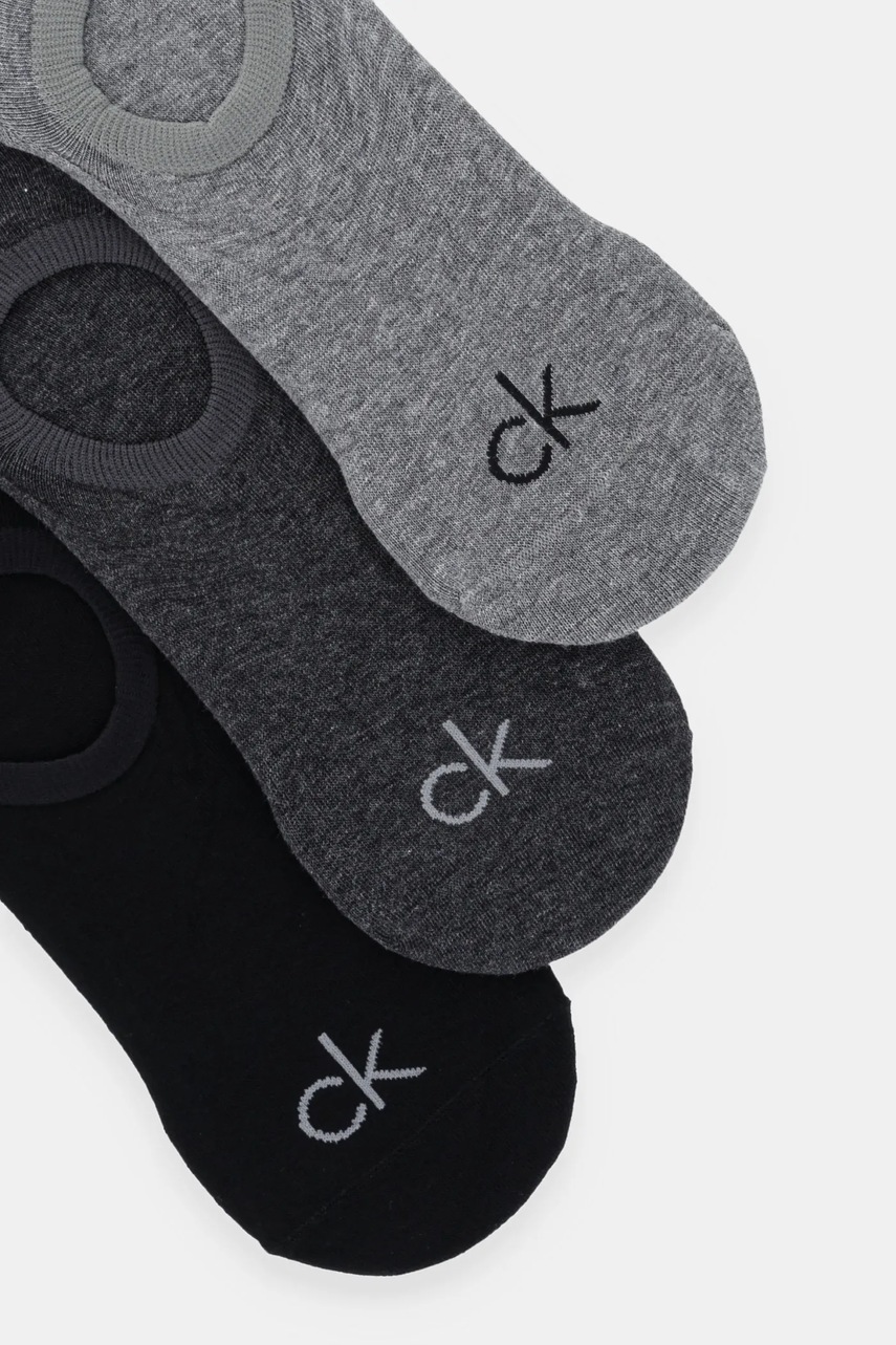 Носки Calvin Klein 3 шт цвет серый 701236412