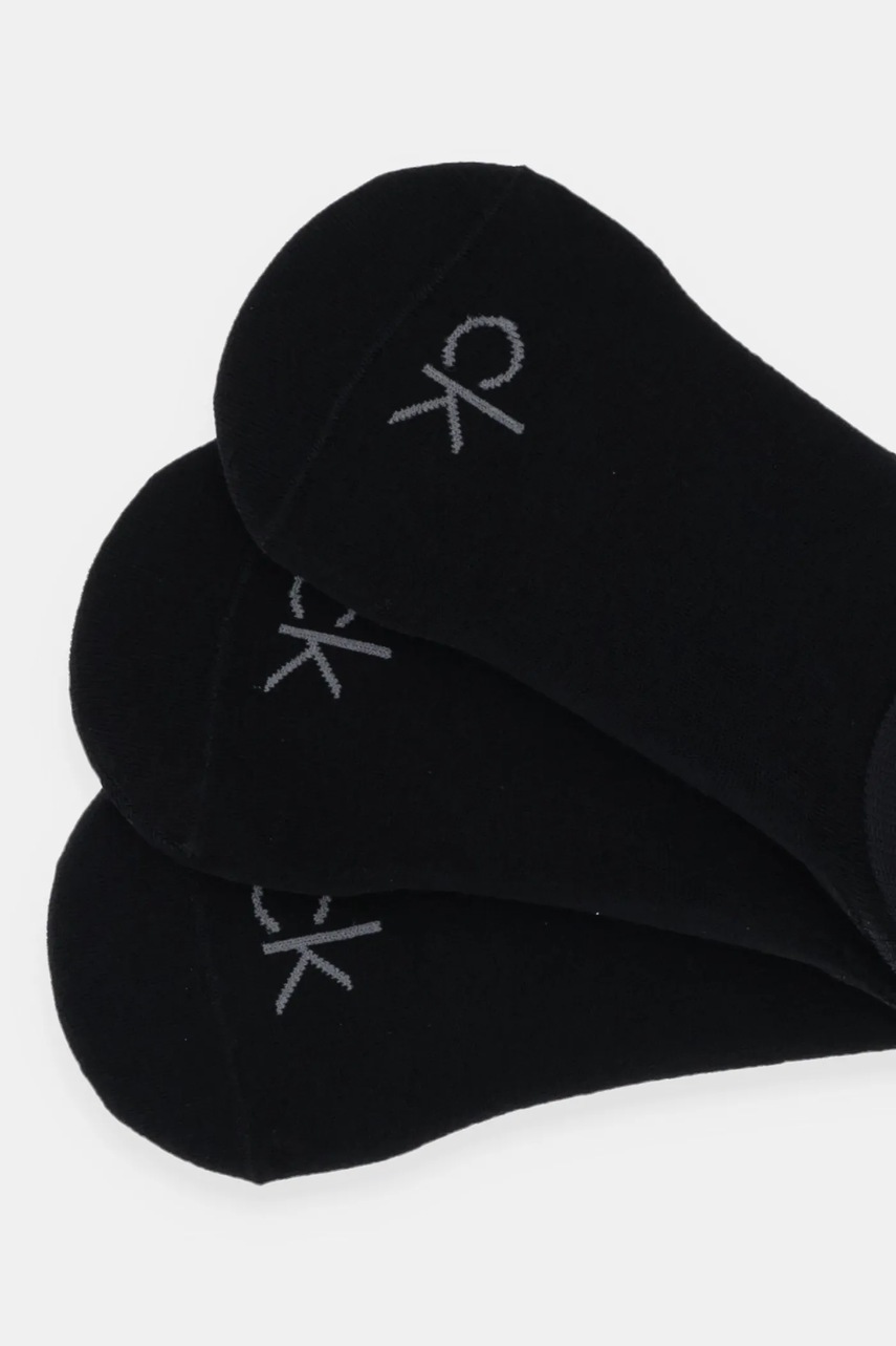 Носки Calvin Klein 3 шт цвет чёрный 701236412